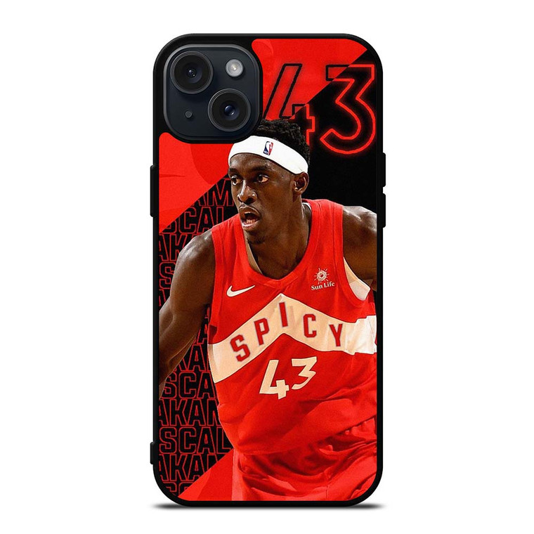 PASCAL SIAKAM TORONTO RAPTORS NBA iPhone 15 Plus Case