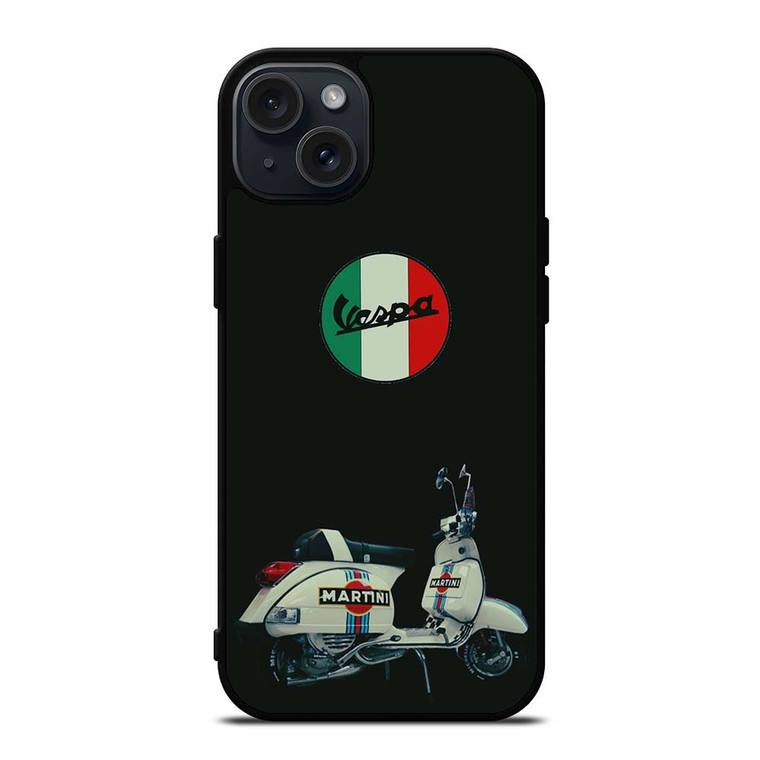 PIAGGIO VESPA X MARTINI RACING iPhone 15 Plus Case PIAGGIO VESPA X MARTINI RACING iPhone 15 Plus Case