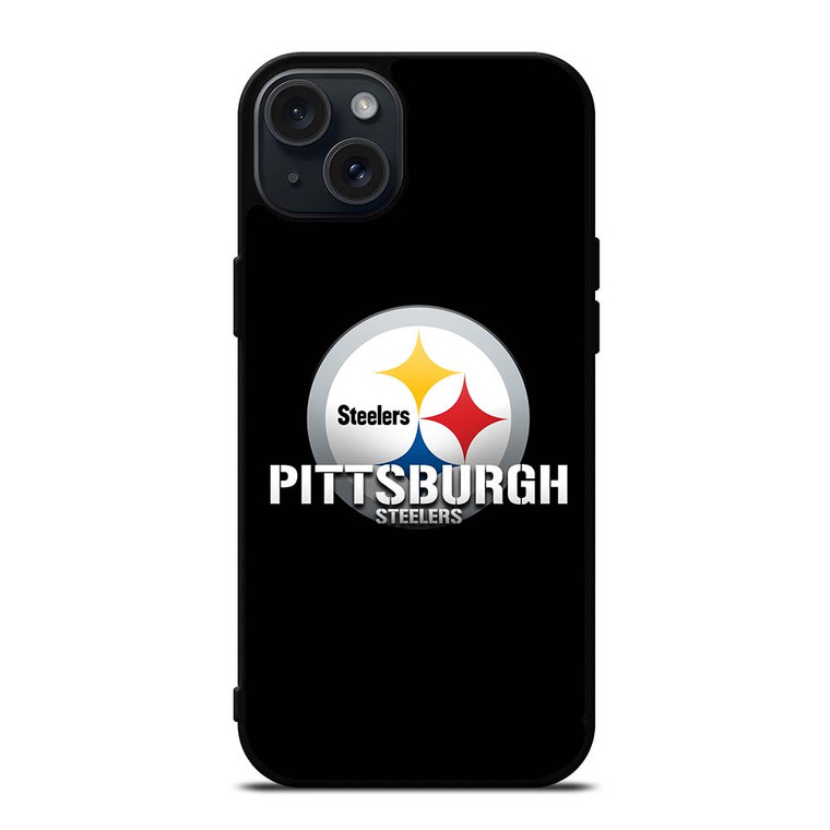 PITTSBURGH STEELERS FOOTBALL LOGO iPhone 15 Plus Case PITTSBURGH STEELERS FOOTBALL LOGO iPhone 15 Plus Case