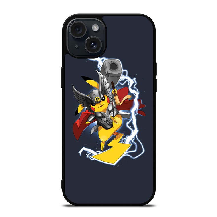 POKEMON PIKACHU THOR iPhone 15 Plus Case POKEMON PIKACHU THOR iPhone 15 Plus Case