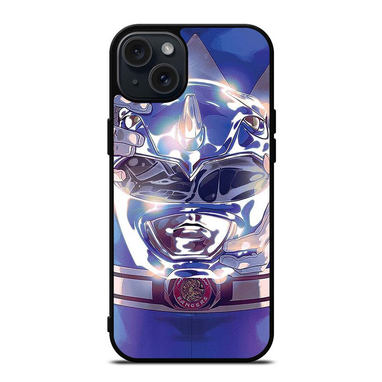 POWER RANGERS BLUE iPhone 15 Plus Case POWER RANGERS BLUE iPhone 15 Plus Case