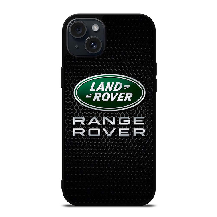 RANGE ROVER LAND ROVER METAL LOGO iPhone 15 Plus Case RANGE ROVER LAND ROVER METAL LOGO iPhone 15 Plus Case