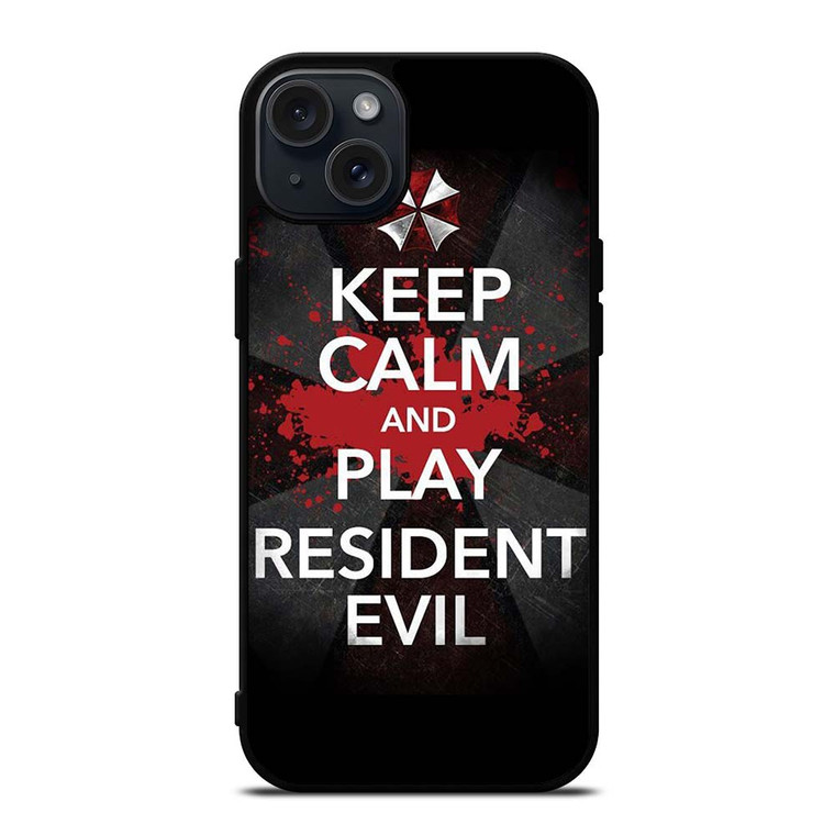 RESIDENT EVIL GAMES SAYING iPhone 15 Plus Case