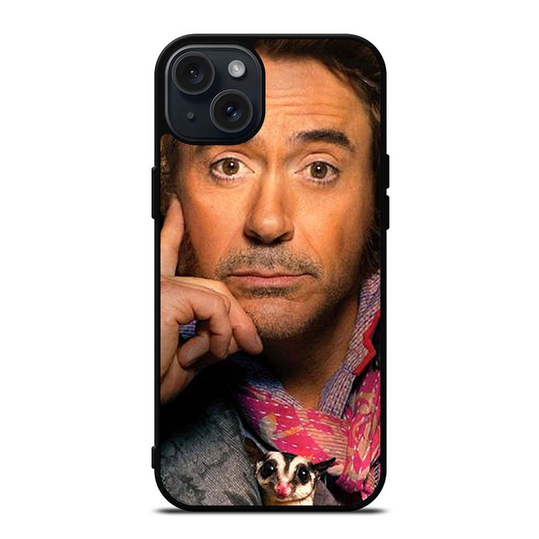 ROBERT DOWNEY JR FACE DOLITTLE MOVIES iPhone 15 Plus Case ROBERT DOWNEY JR FACE DOLITTLE MOVIES iPhone 15 Plus Case