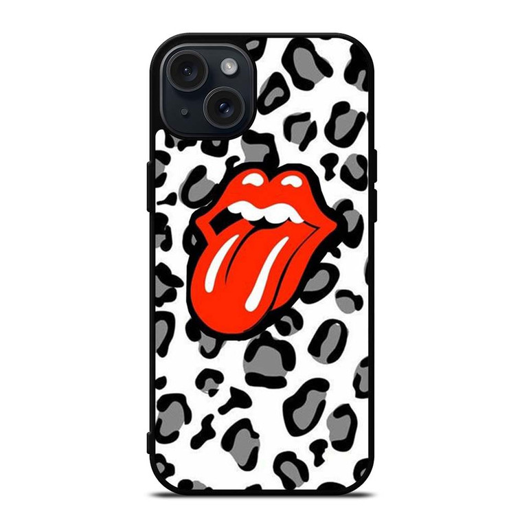 ROLLING STONES LEOPARD  iPhone 15 Plus Case