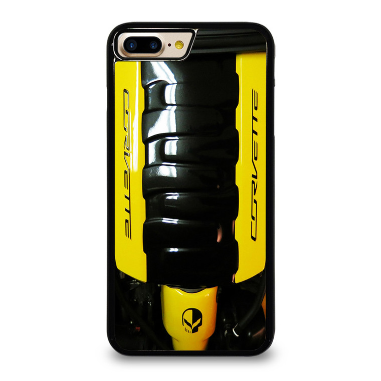 CORVETTE ENGINE YELLOW iPhone 7 Plus Case