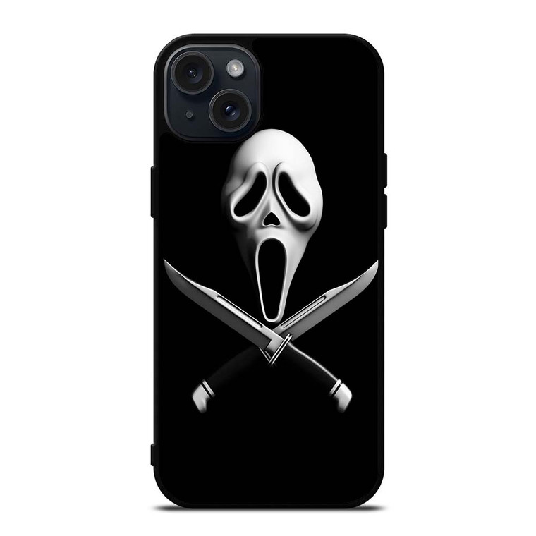 SCREAM GHOST SYMBOL iPhone 15 Plus Case