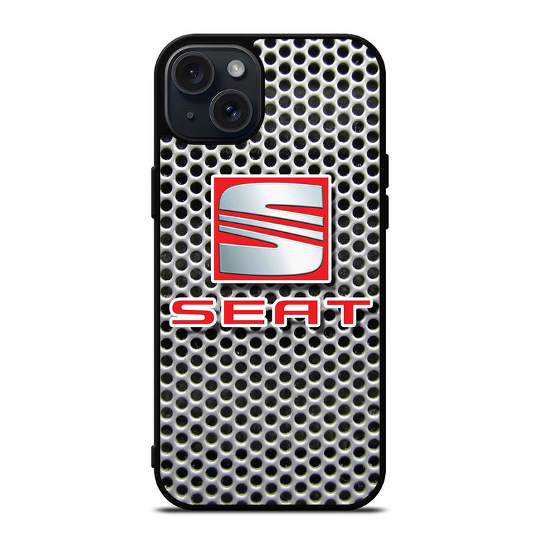 SEAT METAL LOGO iPhone 15 Plus Case