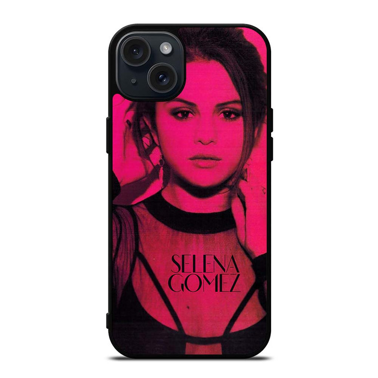 SELENA GOMEZ SINGER PURPLE iPhone 15 Plus Case