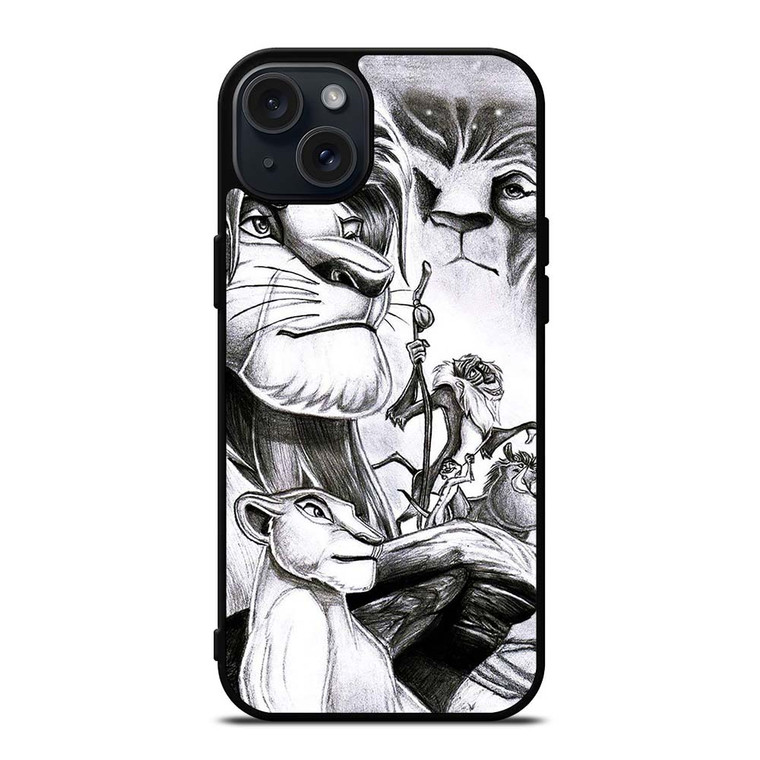 SIMBA THE LION KING ART iPhone 15 Plus Case