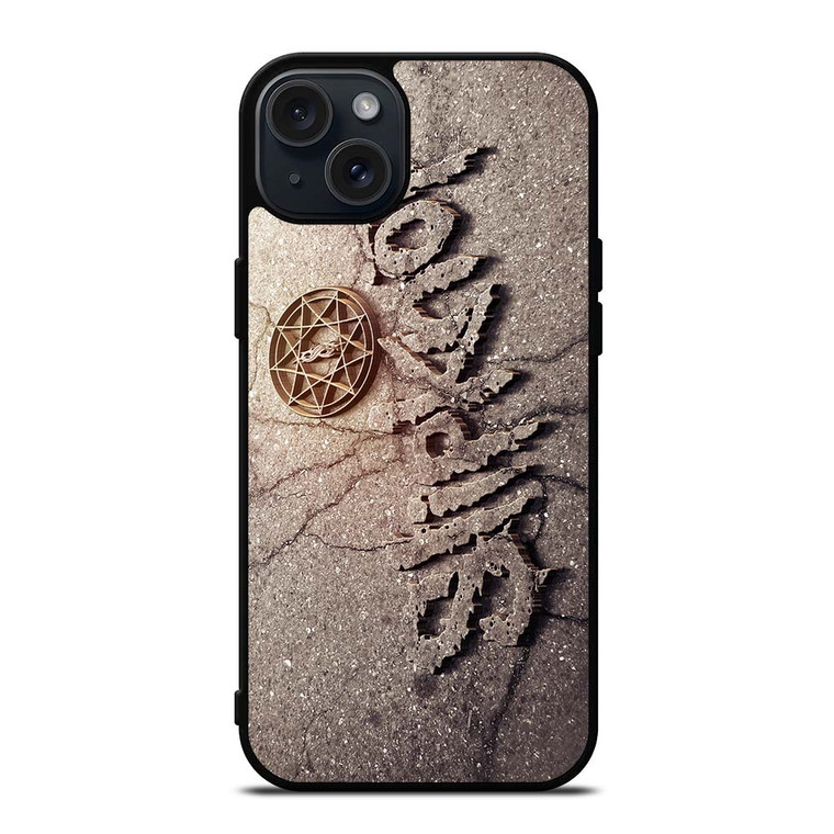 SLIPKNOT BAND ASPHALT LOGO iPhone 15 Plus Case
