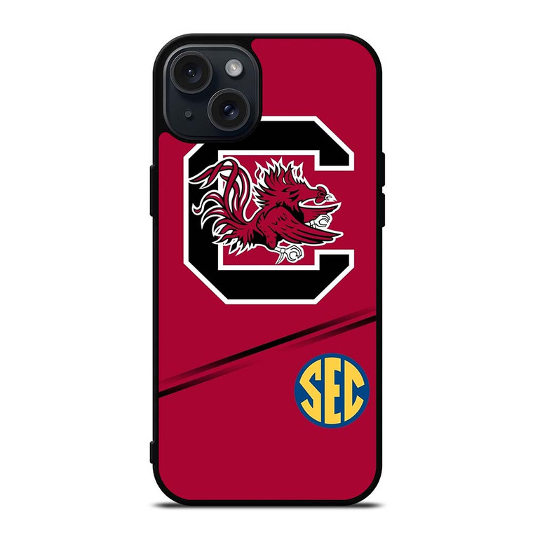 SOUTH CAROLINA GAMECOCKS NFL iPhone 15 Plus Case SOUTH CAROLINA GAMECOCKS NFL iPhone 15 Plus Case