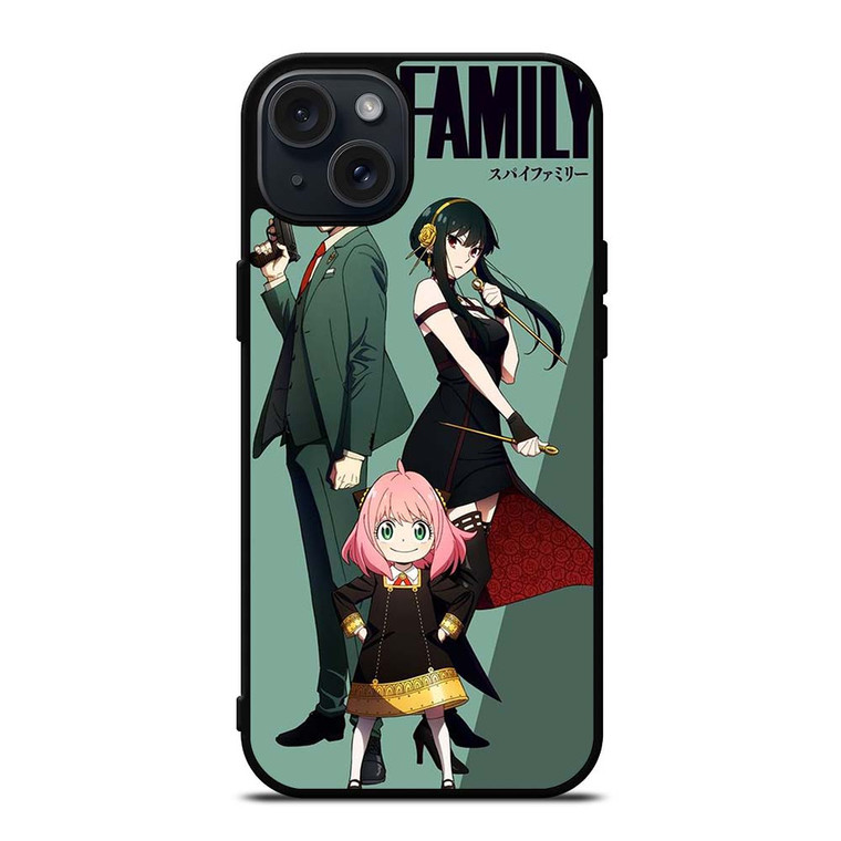 SPY X FAMILY ANIME MANGA iPhone 15 Plus Case SPY X FAMILY ANIME MANGA iPhone 15 Plus Case