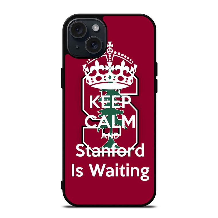 STANFORD CARDINAL FOOTBALL FANS iPhone 15 Plus Case