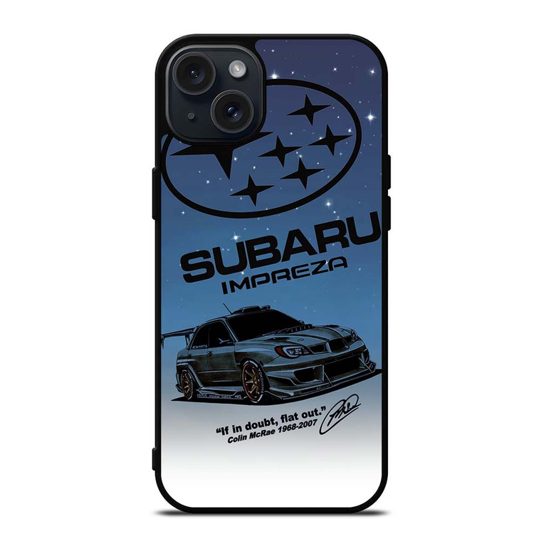 SUBARU IMPREZA COLIN MCRAE iPhone 15 Plus Case