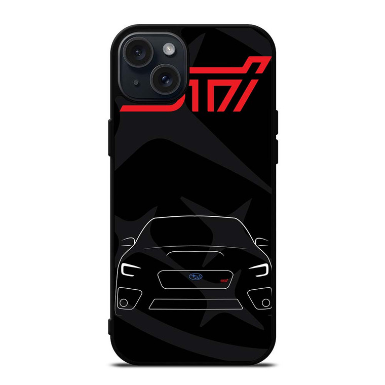 SUBARU WRX CONCEPT CLIPART iPhone 15 Plus Case