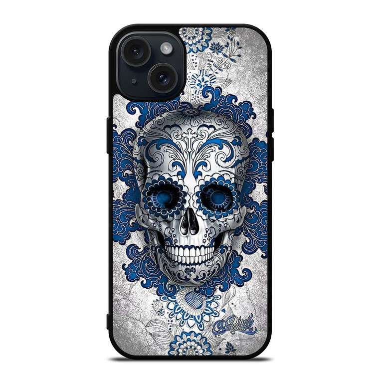 SUGAR SKULL TATTOO iPhone 15 Plus Case