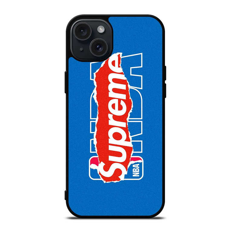 SUPREME BASKETBALL NBA iPhone 15 Plus Case