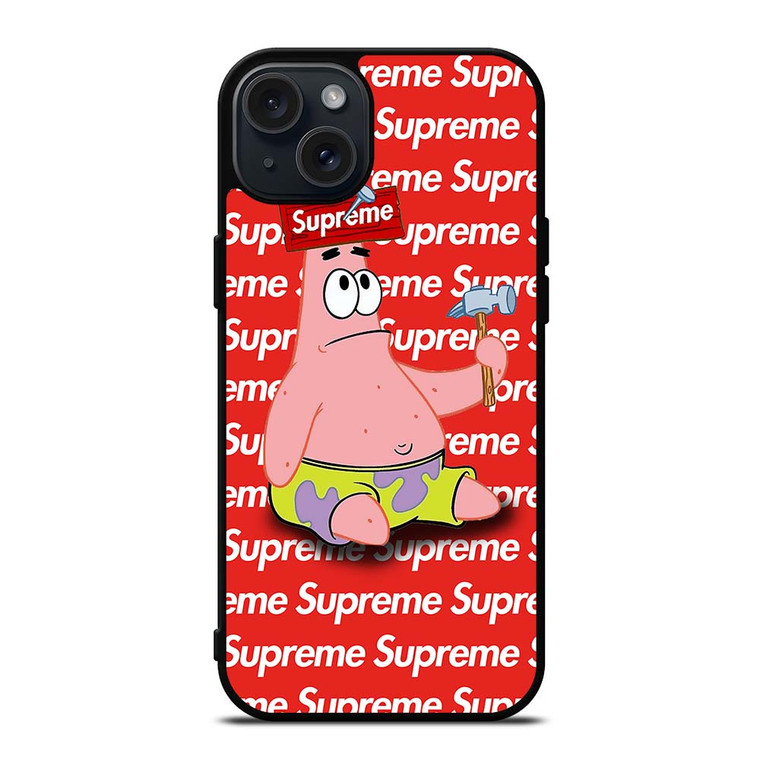 SUPREME PATRICK AND HAMMER iPhone 15 Plus Case