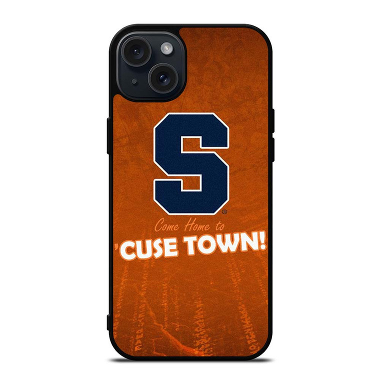 SYRACUSE ORANGE FOOTBALL iPhone 15 Plus Case