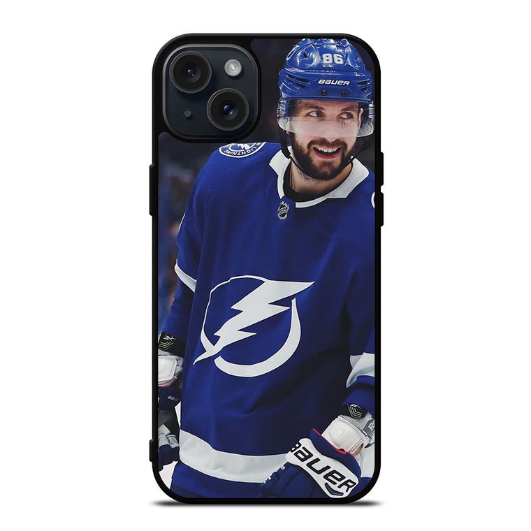 TAMPA BAY LIGHTNING NIKITA KUCHEROV iPhone 15 Plus Case TAMPA BAY LIGHTNING NIKITA KUCHEROV iPhone 15 Plus Case
