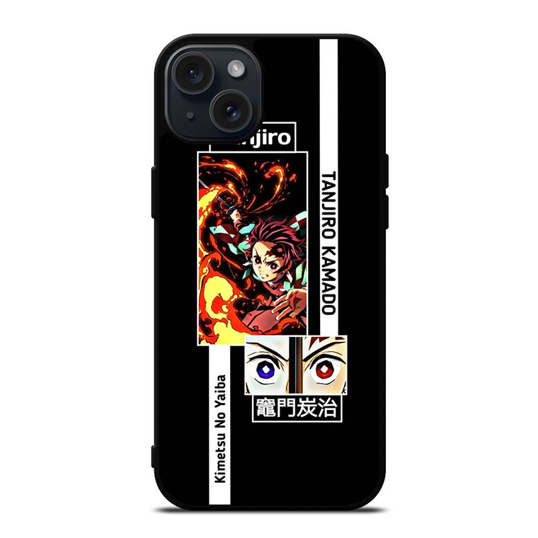 TANJIRO KIMETSU NO YAIBA iPhone 15 Plus Case TANJIRO KIMETSU NO YAIBA iPhone 15 Plus Case