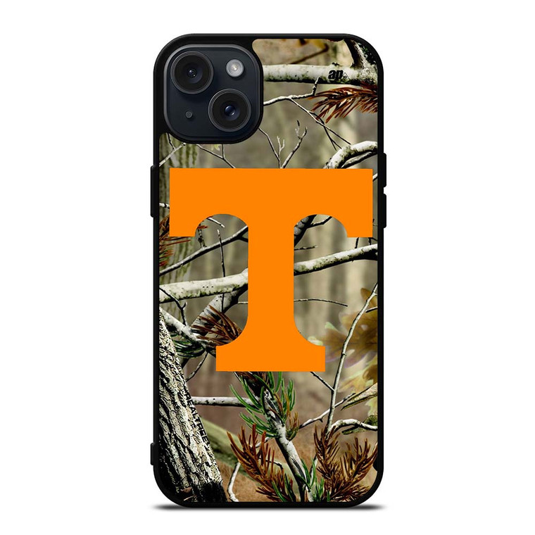 TENNESSEE VOLUNTEERS CAMO LOGO iPhone 15 Plus Case