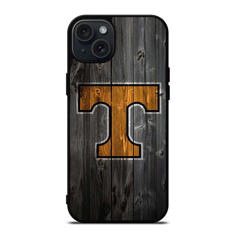TENNESSEE VOLUNTEERS WOODEN LOGO iPhone 15 Plus Case