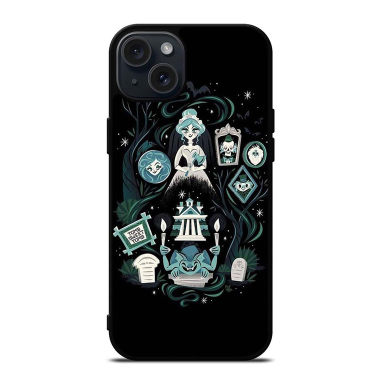 THE HAUNTED MANSION CLIPART iPhone 15 Plus Case