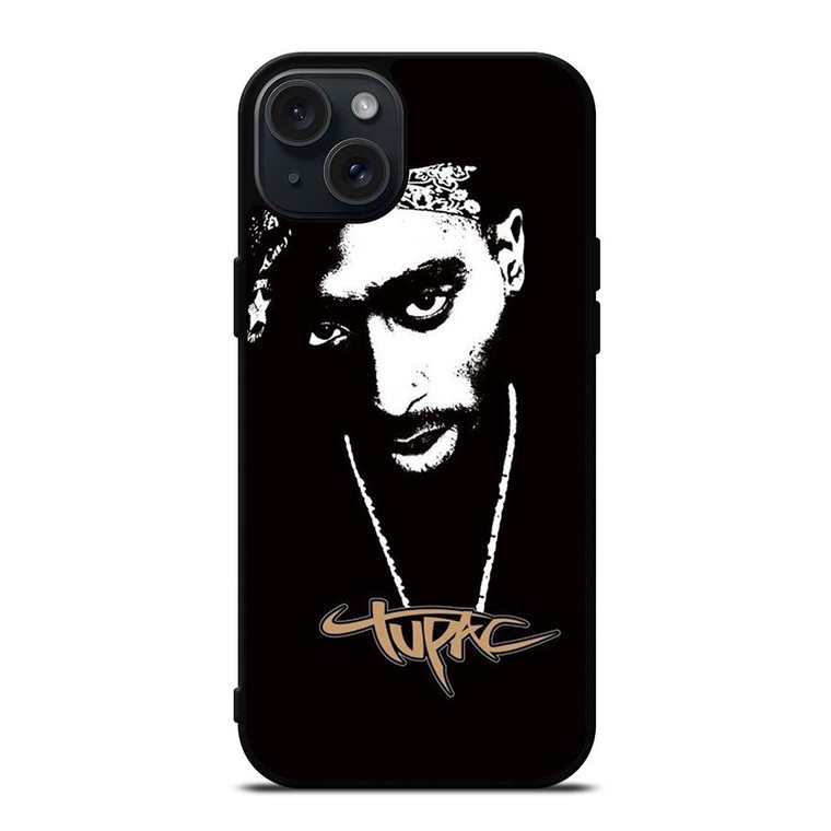 TUPAC SHAKUR ART iPhone 15 Plus Case