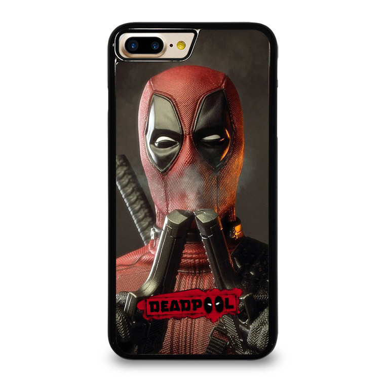 DEADPOLL POTRAIT DOUUBLE PISTOLS iPhone 7 Plus Case