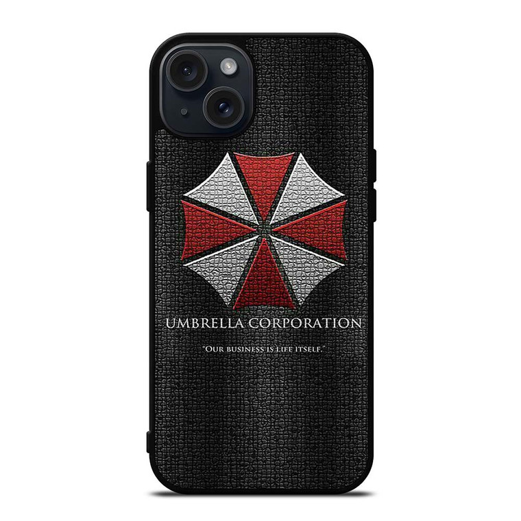 UMBRELLA CORPORATION CRACKED LOGO iPhone 15 Plus Case