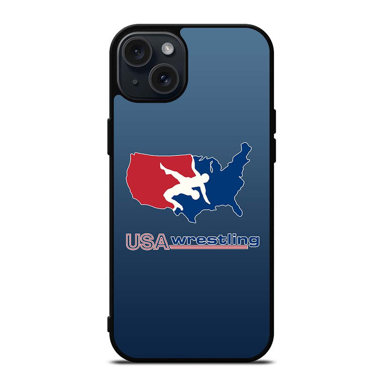 USA WRESTLING SYMBOL iPhone 15 Plus Case
