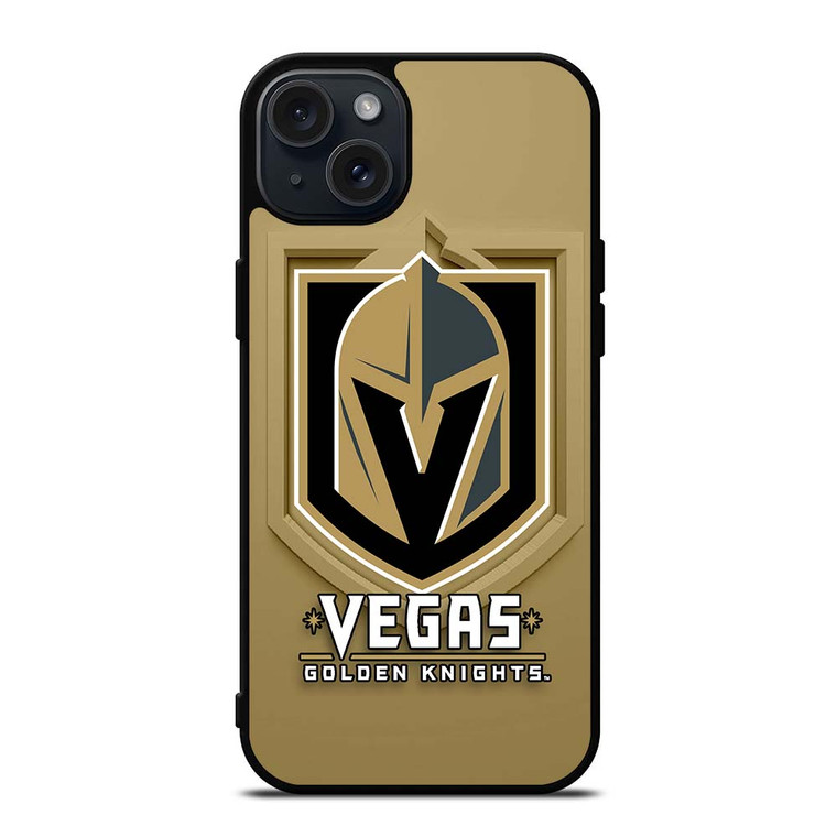 VEGAS GOLDEN KNIGHTS FOOTBALL iPhone 15 Plus Case