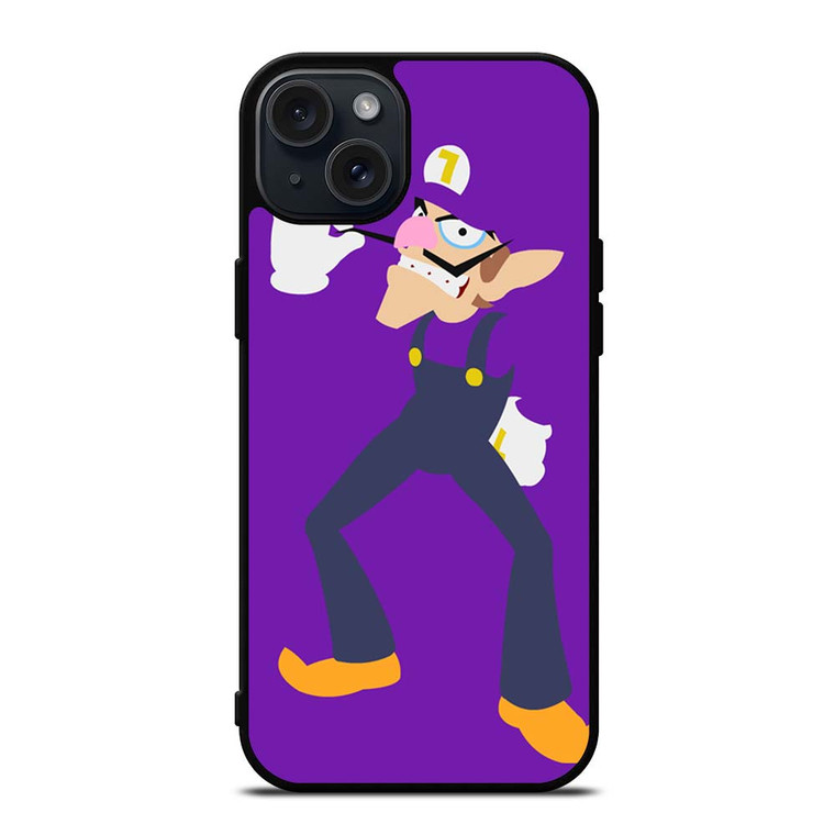WALUIGI SUPER MARIO FLAT iPhone 15 Plus Case