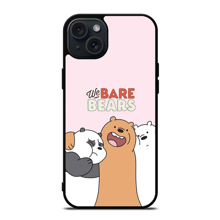 WE BARE BEARS CARTOON SERIES iPhone 15 Plus Case