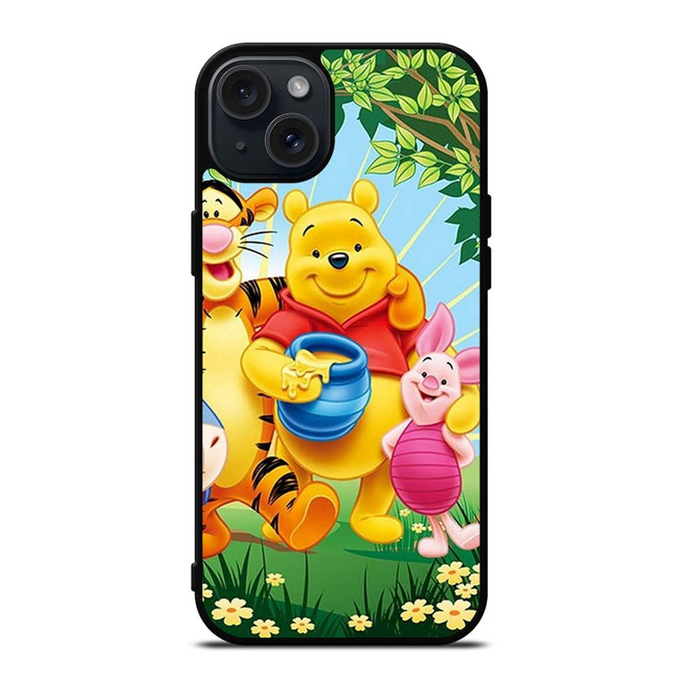 WINNIE THE POOH AND FRIEND iPhone 15 Plus Case