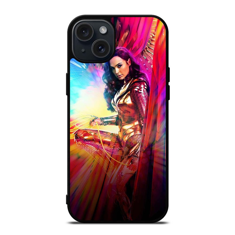 WONDER WOMAN ABSTRAC ART iPhone 15 Plus Case