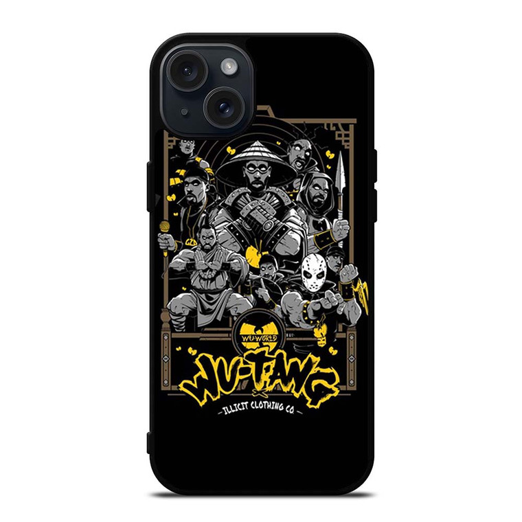 WUTANG CLAN CARTOON iPhone 15 Plus Case