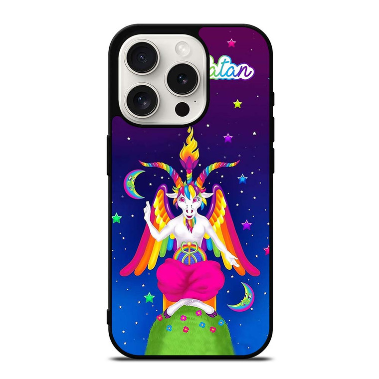 LISA FRANK BAPHOMET iPhone 15 Pro Case