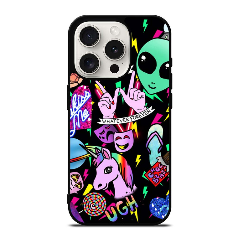LISA FRANK COLLAGE iPhone 15 Pro Case