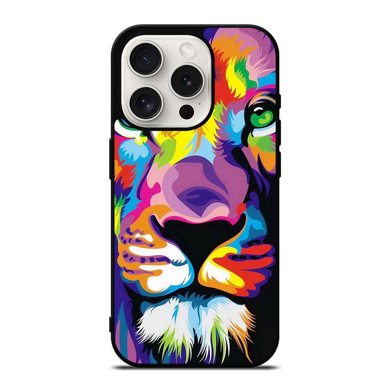 LISA FRANK LION iPhone 15 Pro Case