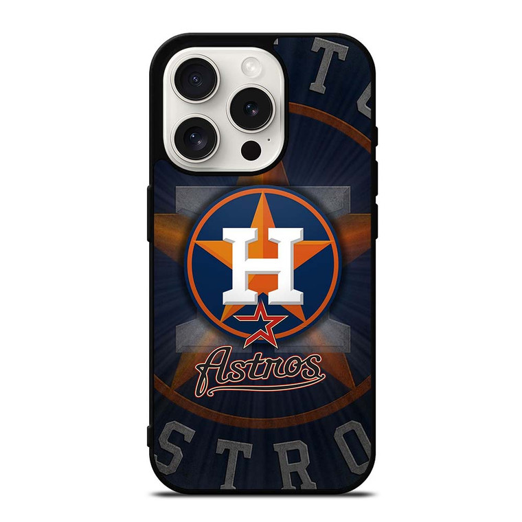 LOGO HOUSTON ASTROS MLB BASEBALL iPhone 15 Pro Case