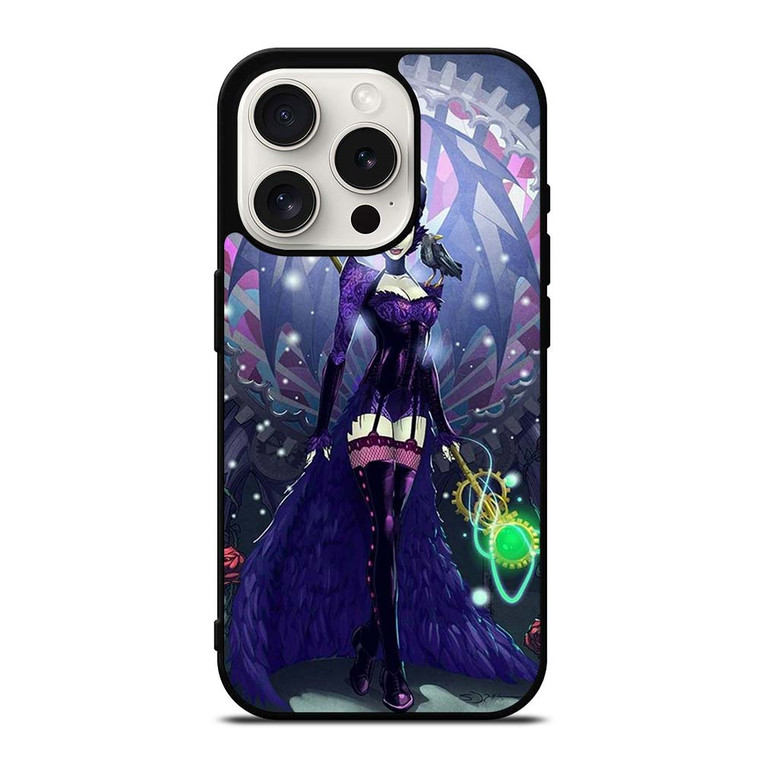 MALEFICENT DISNEY VILLAIN FAN ART iPhone 15 Pro Case