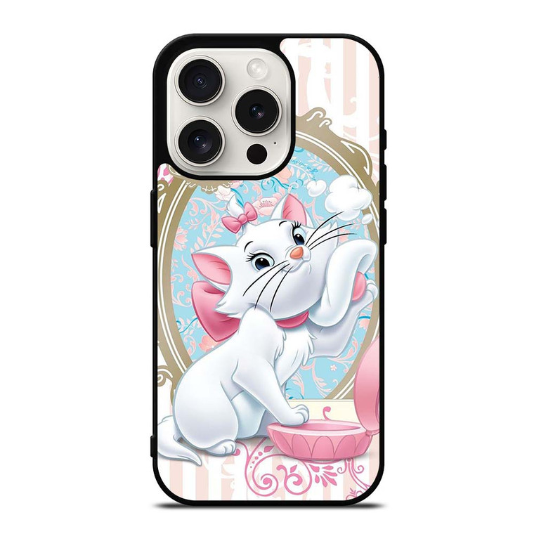 MARIE THE ARISTOCATS CAT MIRROR iPhone 15 Pro Case