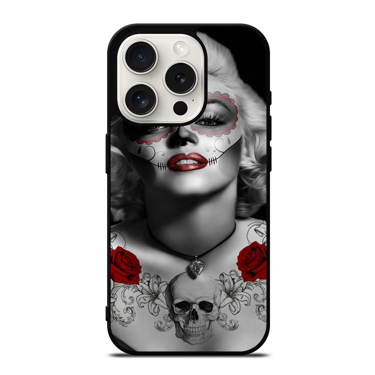 MARILYN MONROE TATTOO iPhone 15 Pro Case