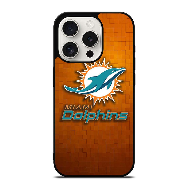 MIAMI DOLPHINS NFL SYMBOL iPhone 15 Pro Case