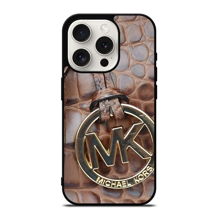 MICHAEL KORS LEATHER BAG iPhone 15 Pro Case