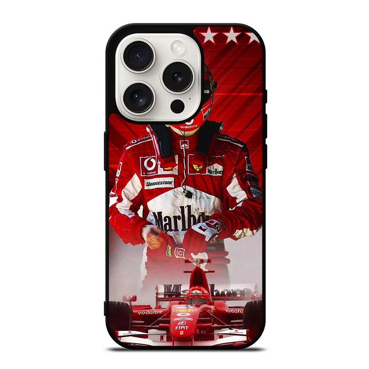 MICHAEL SCHUMACHER F1 iPhone 15 Pro Case