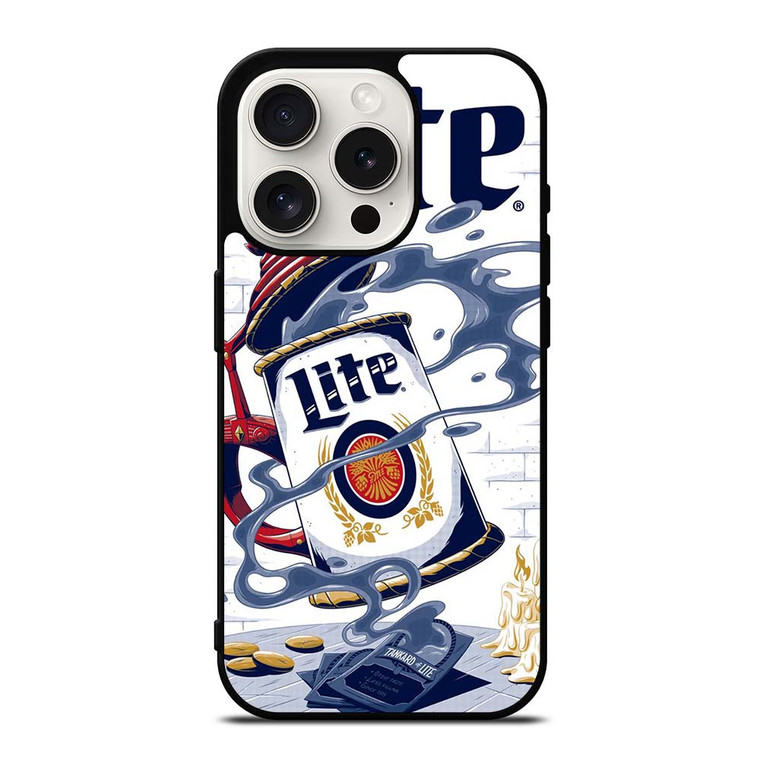 MILLER LITE SHAKE BEER iPhone 15 Pro Case